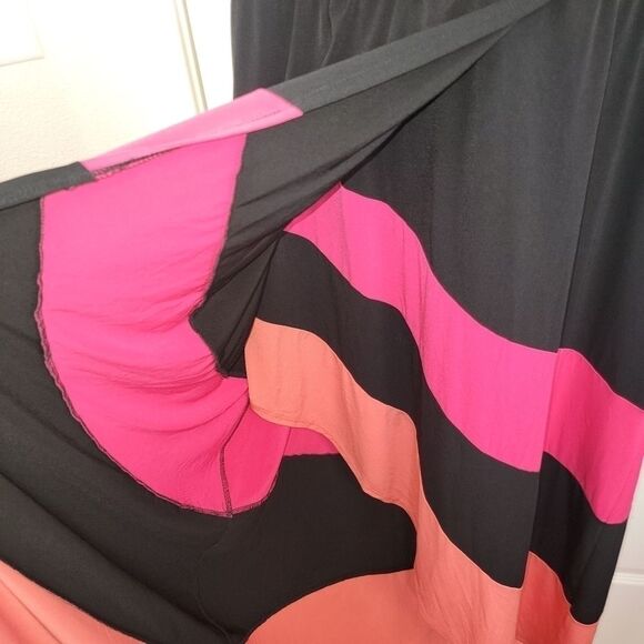 Catherines sleeveless wrap skirt maxi dress size 0x (14-16w) - Picture 6 of 7